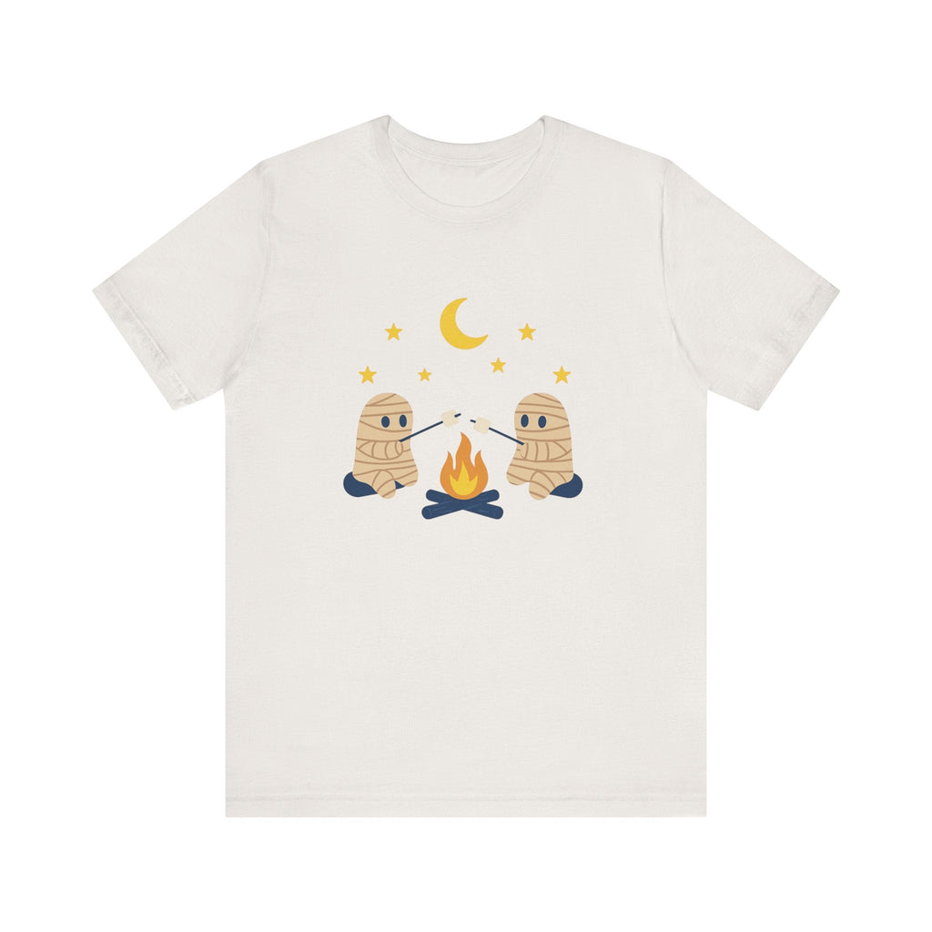 Camping Mummy Tee, Halloween Shirt, Spooky Camping Top by PopCultureByDesign36