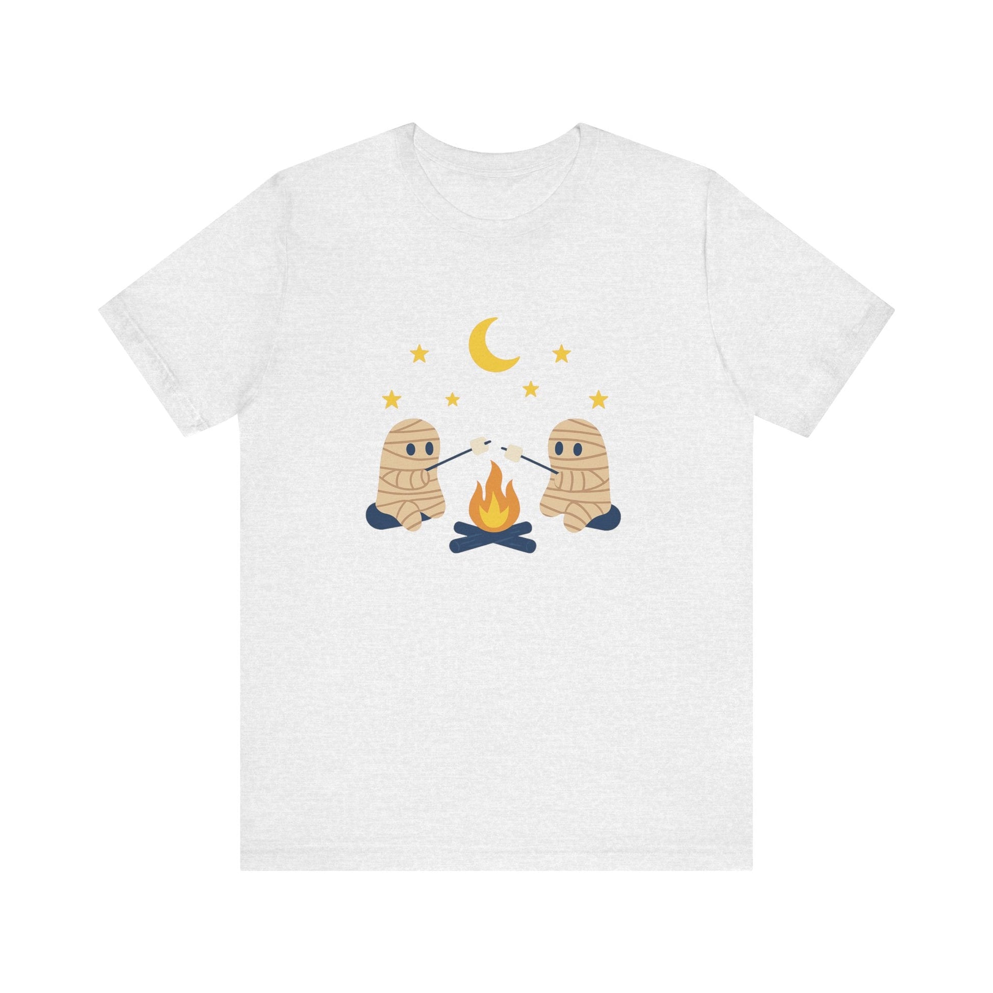 Camping Mummy Tee, Halloween Shirt, Spooky Camping Top - Popbydesign