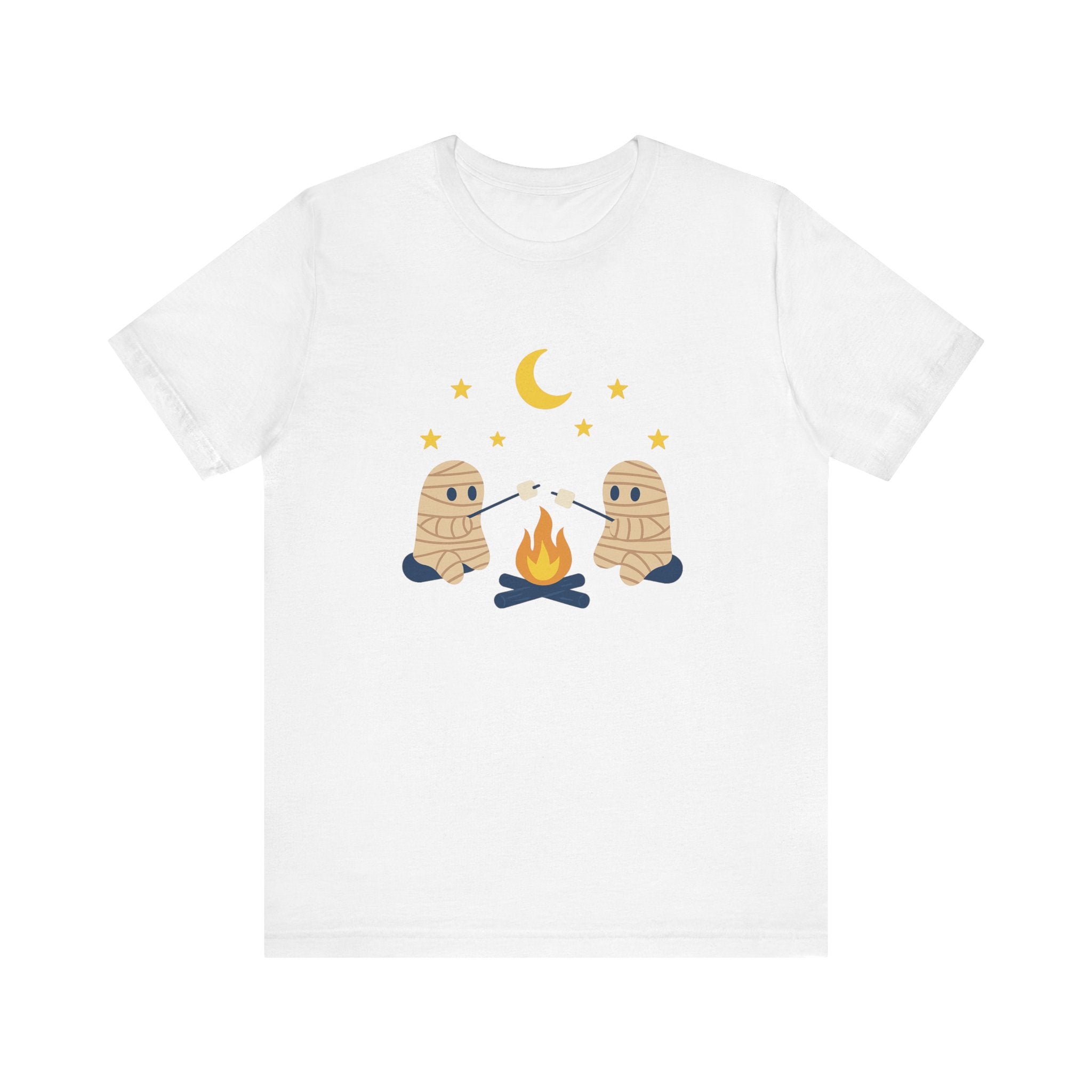 Camping Mummy Tee, Halloween Shirt, Spooky Camping Top by PopCultureByDesign36