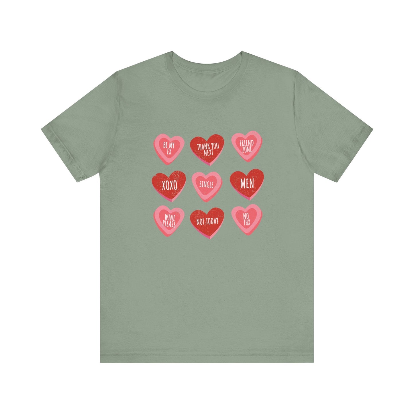 Candy Heart Shirt, Conversation Hearts Shirt - Popbydesign