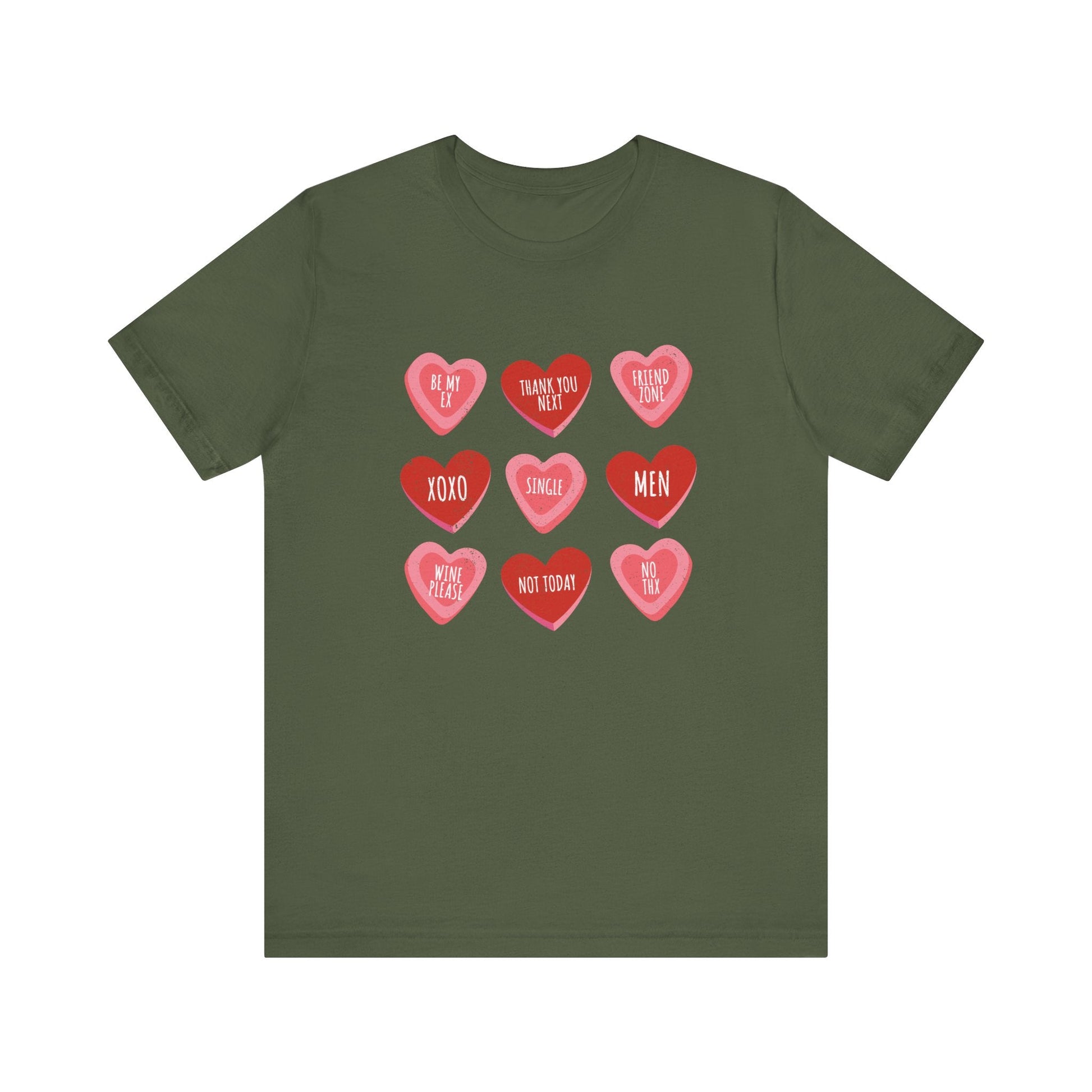 Candy Heart Shirt, Conversation Hearts Shirt - Popbydesign