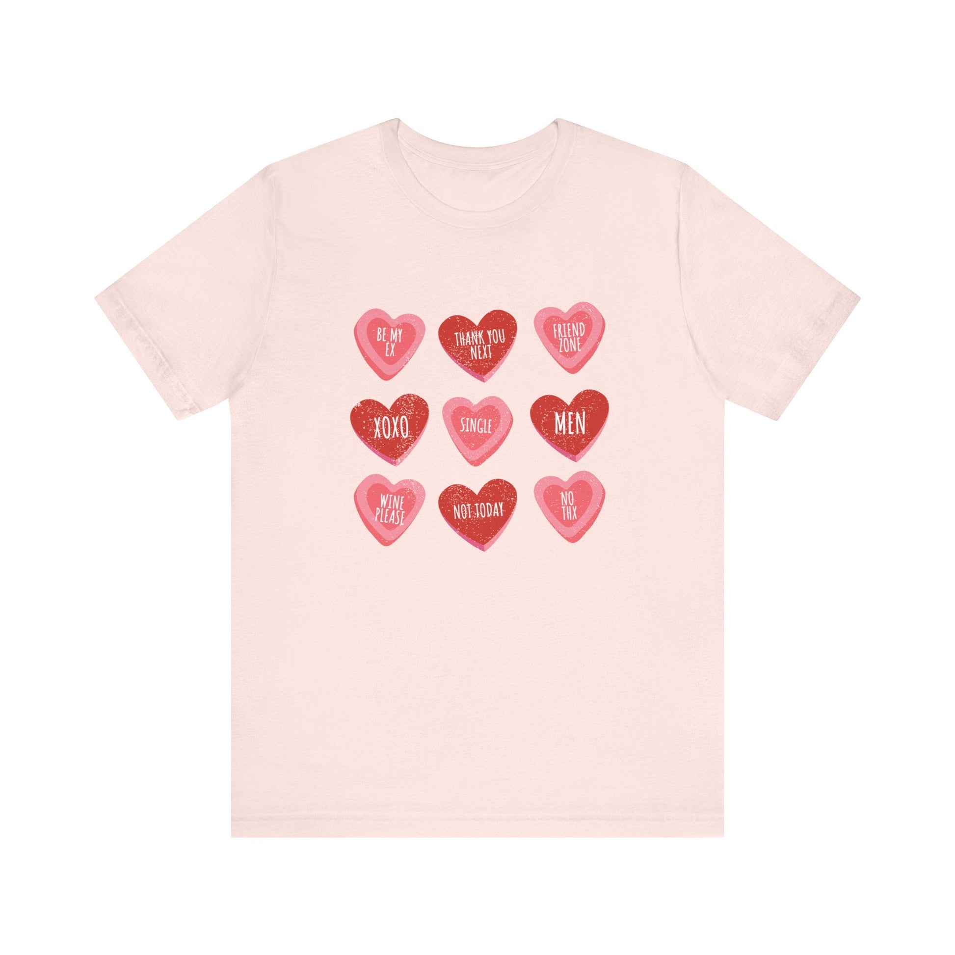 Candy Heart Shirt, Conversation Hearts Shirt - Popbydesign