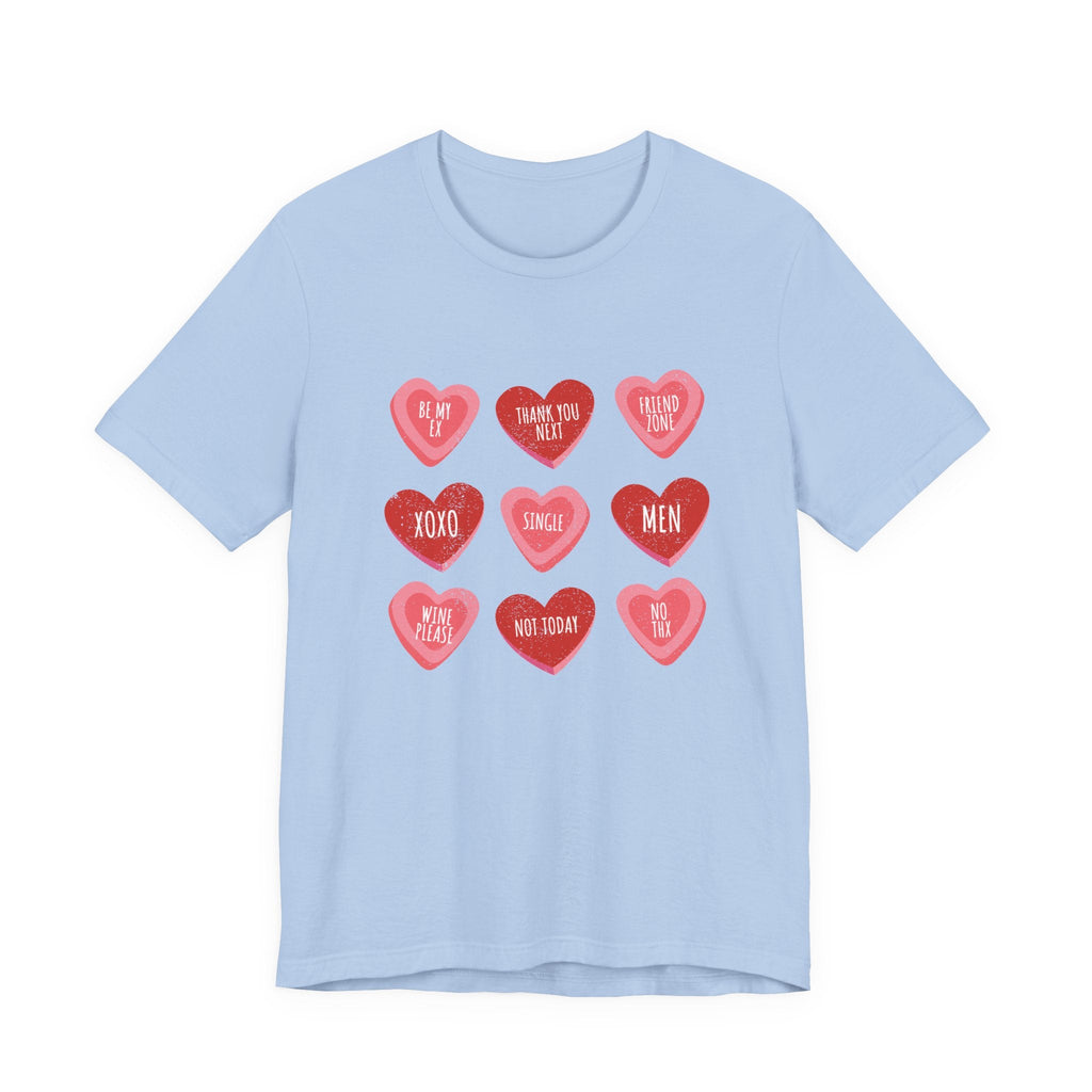 Candy Heart Shirt, Conversation Hearts Shirt by PopCultureByDesign36