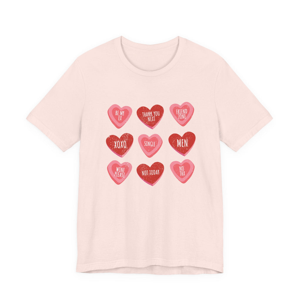 Candy Heart Shirt, Conversation Hearts Shirt by PopCultureByDesign36