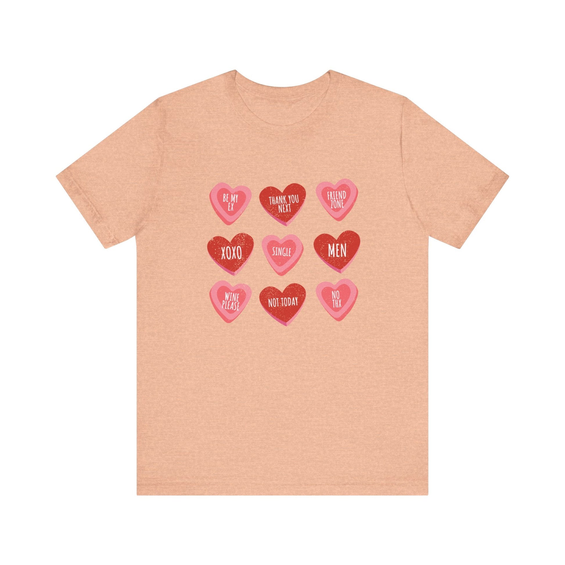 Candy Heart Shirt, Conversation Hearts Shirt - Popbydesign