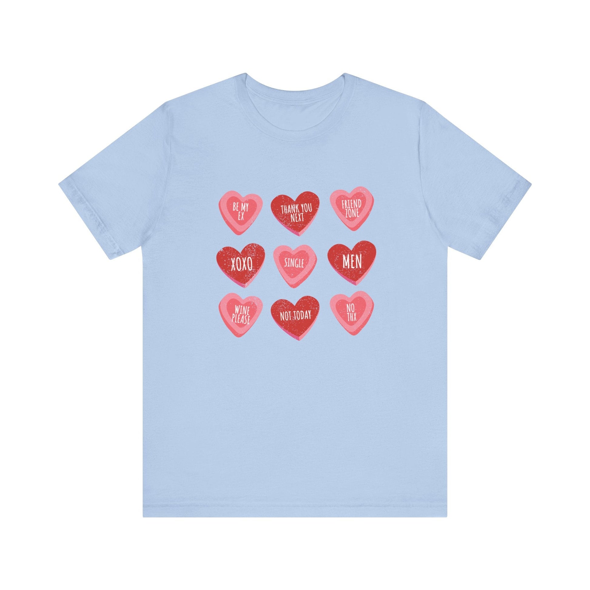 Candy Heart Shirt, Conversation Hearts Shirt - Popbydesign