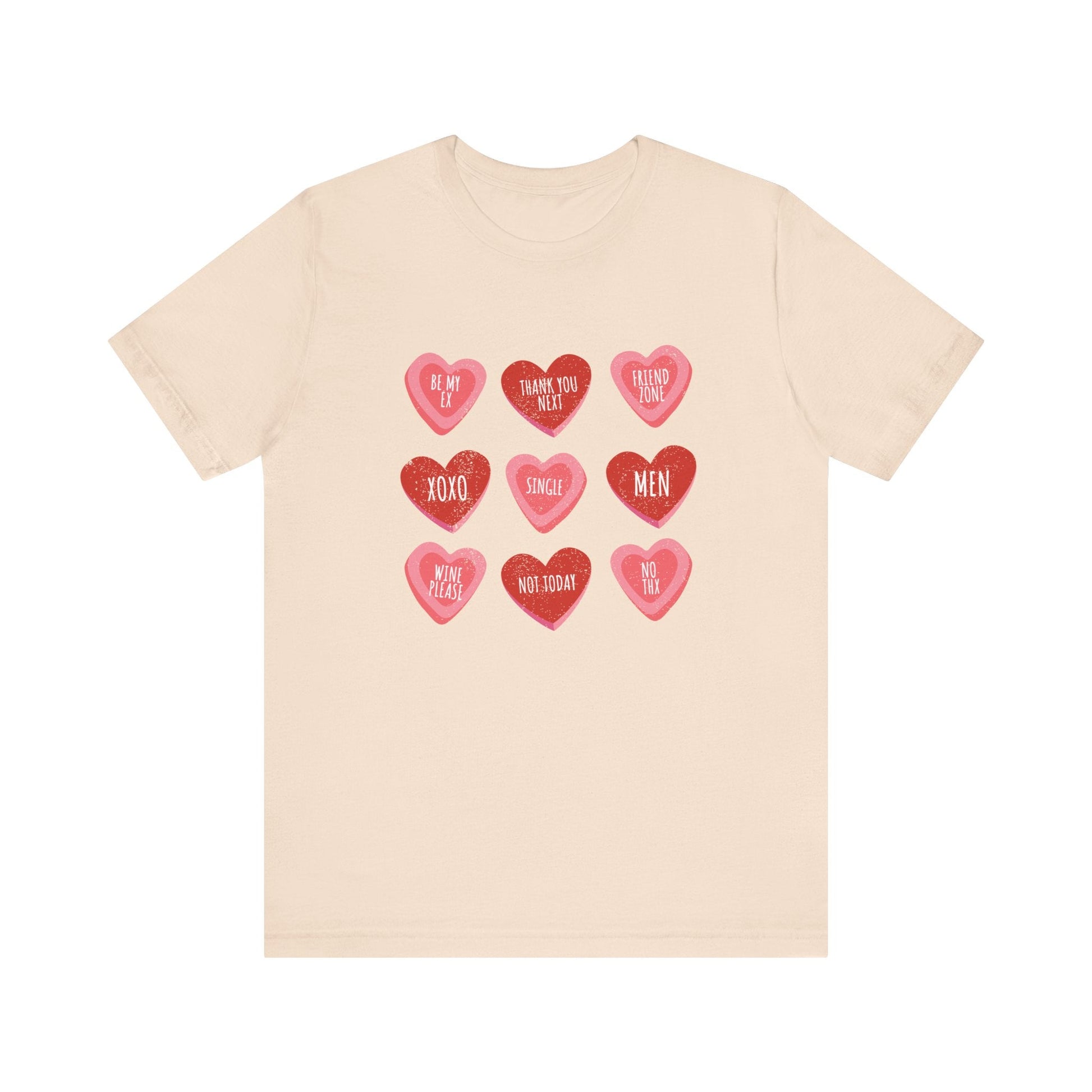 Candy Heart Shirt, Conversation Hearts Shirt - Popbydesign