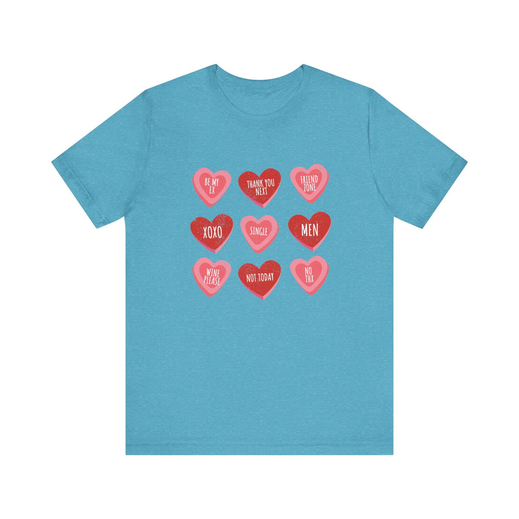 Candy Heart Shirt, Conversation Hearts Shirt by PopCultureByDesign36