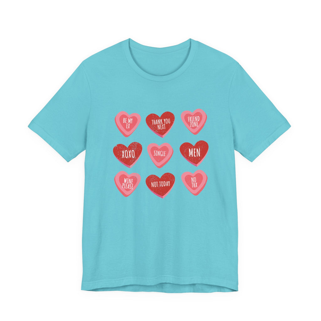 Candy Heart Shirt, Conversation Hearts Shirt by PopCultureByDesign36