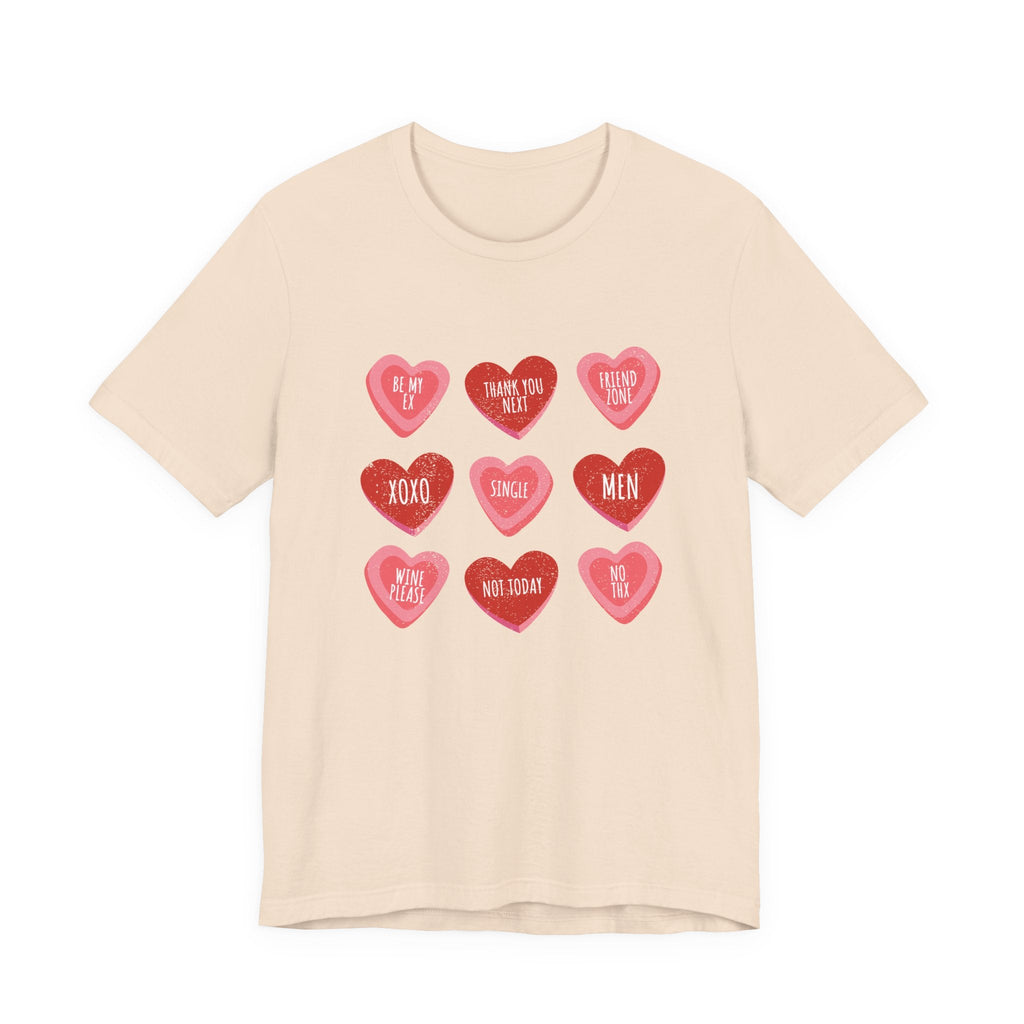 Candy Heart Shirt, Conversation Hearts Shirt by PopCultureByDesign36