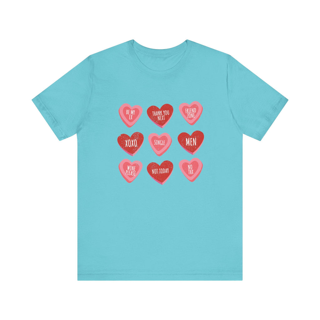 Candy Heart Shirt, Conversation Hearts Shirt by PopCultureByDesign36