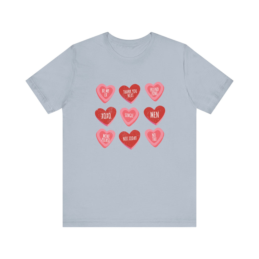 Candy Heart Shirt, Conversation Hearts Shirt by PopCultureByDesign36