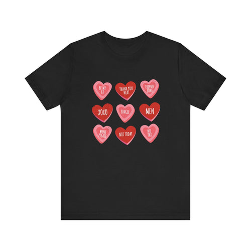 Candy Heart Shirt, Conversation Hearts Shirt by PopCultureByDesign36