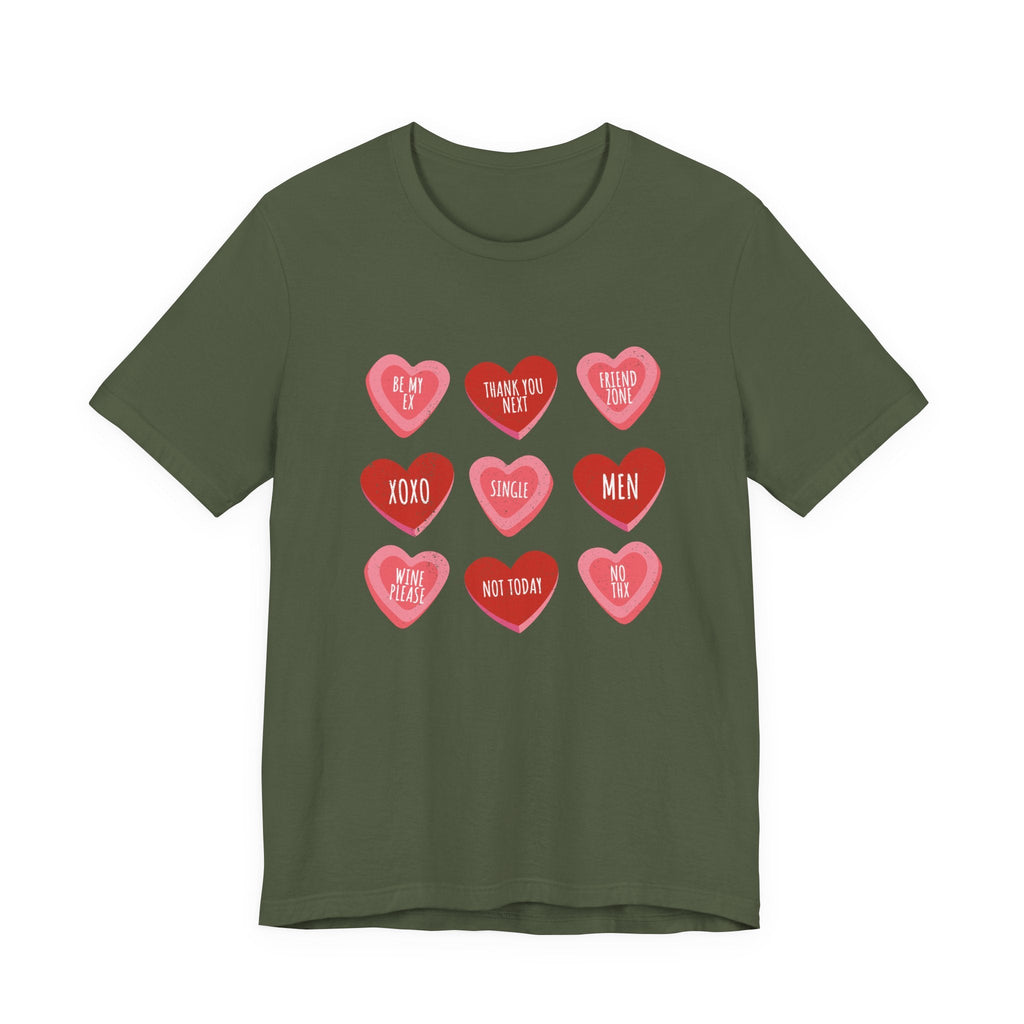 Candy Heart Shirt, Conversation Hearts Shirt by PopCultureByDesign36