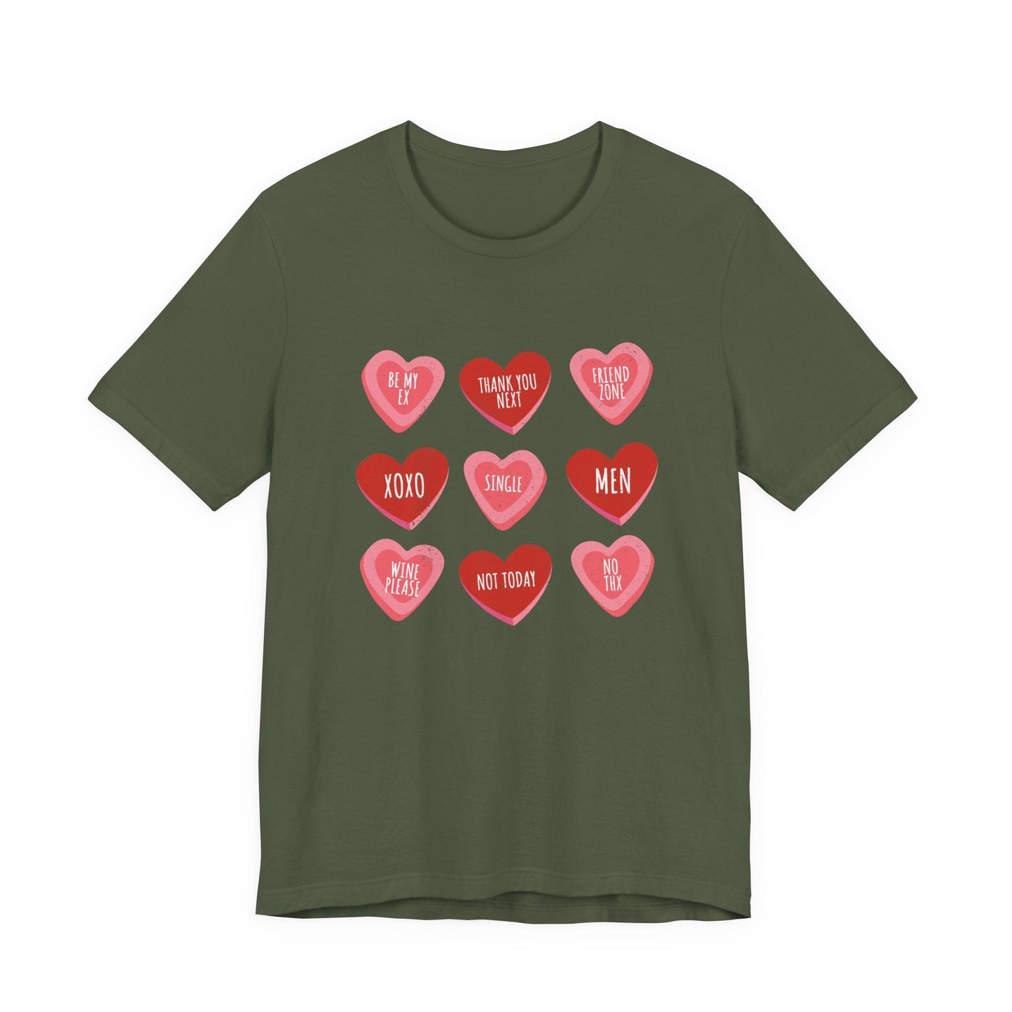 Candy Heart Shirt, Conversation Hearts Shirt - Popbydesign