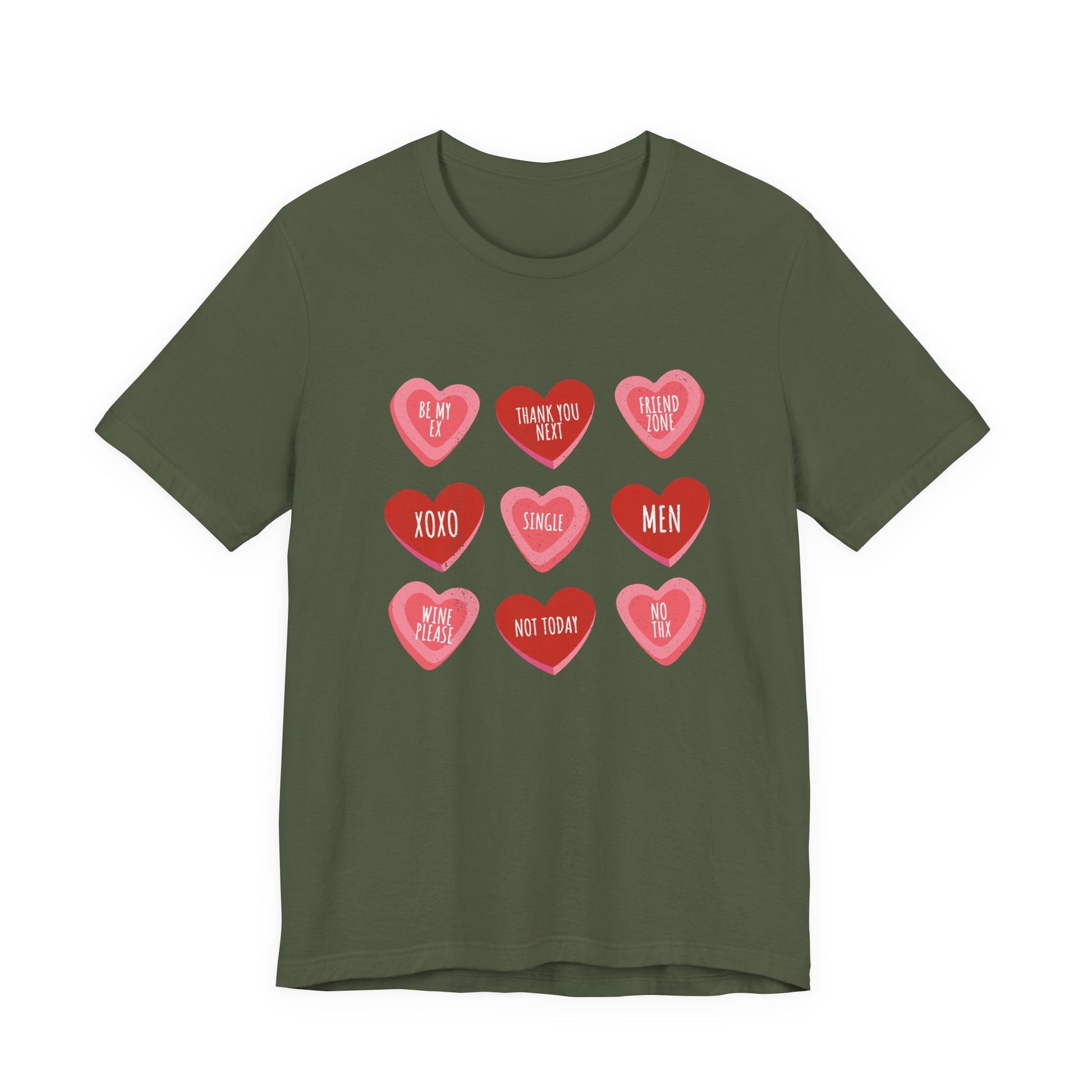Candy Heart Shirt, Conversation Hearts Shirt - Popbydesign