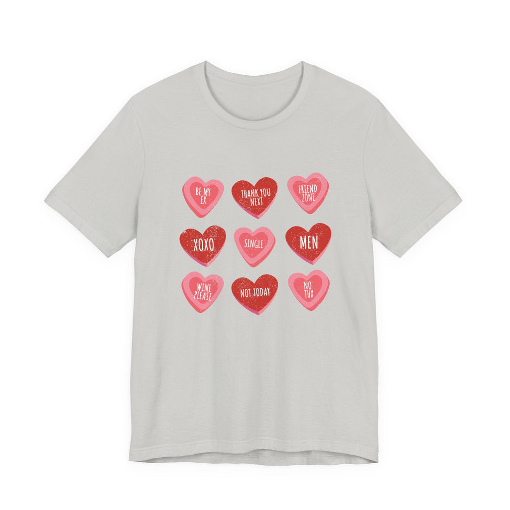 Candy Heart Shirt, Conversation Hearts Shirt by PopCultureByDesign36