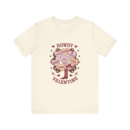 Candy Heart Shirt, Valentine's Day Gift, Country Conversation Hearts Shirt - Popbydesign