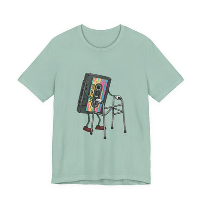 Cassette Tape T-Shirt, 80s Retro Music Vintage T Shirt - Popbydesign