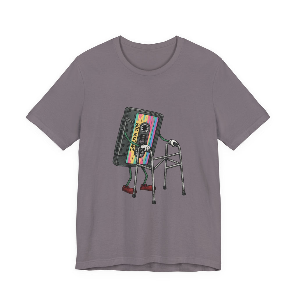 Cassette Tape T-Shirt, 80s Retro Music Vintage T Shirt by PopCultureByDesign36