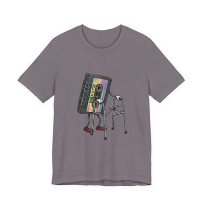 Cassette Tape T-Shirt, 80s Retro Music Vintage T Shirt - Popbydesign