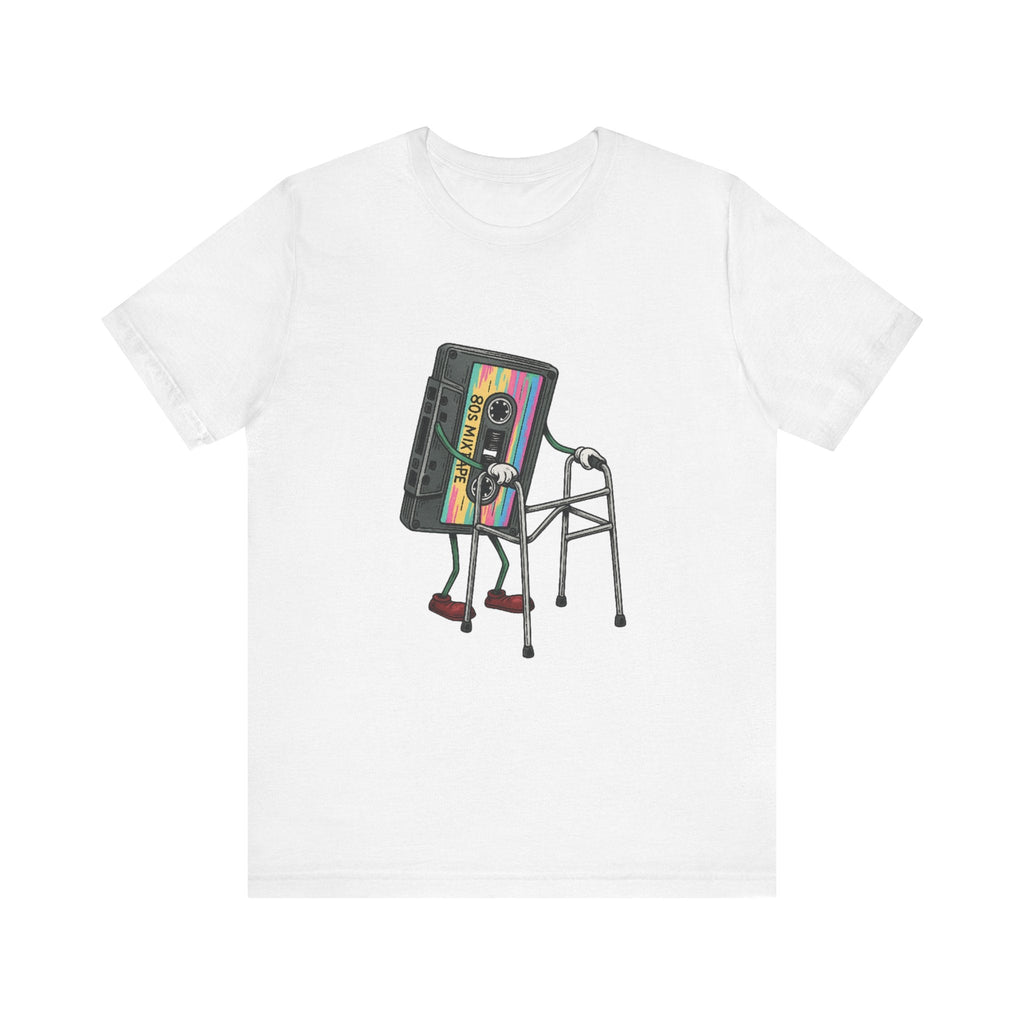 Cassette Tape T-Shirt, 80s Retro Music Vintage T Shirt by PopCultureByDesign36