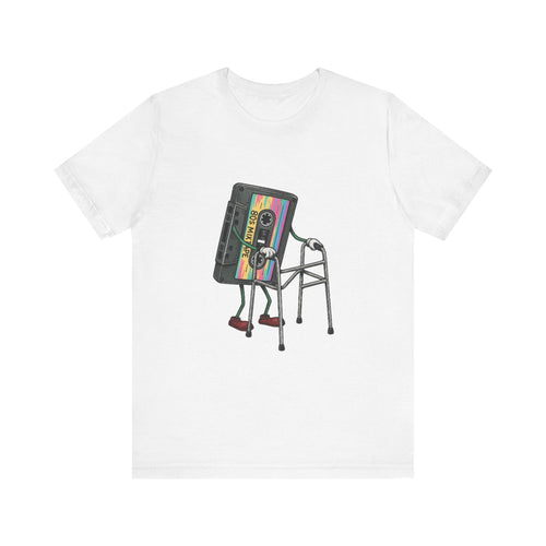 Cassette Tape T-Shirt, 80s Retro Music Vintage T Shirt by PopCultureByDesign36