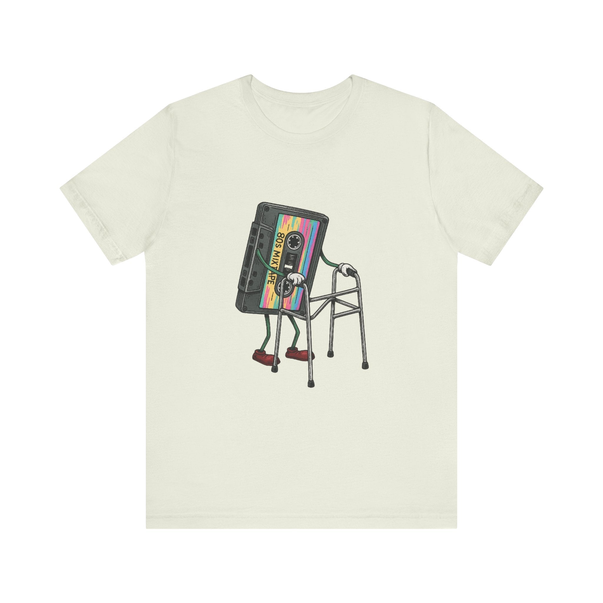 Cassette Tape T-Shirt, 80s Retro Music Vintage T Shirt by PopCultureByDesign36