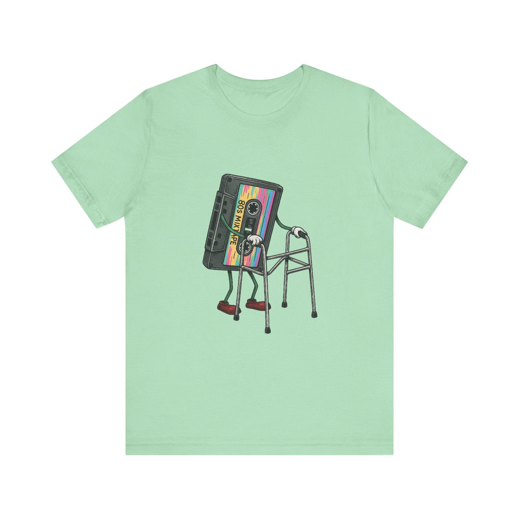 Cassette Tape T-Shirt, 80s Retro Music Vintage T Shirt by PopCultureByDesign36
