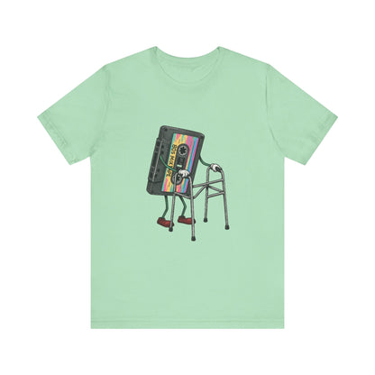 Cassette Tape T-Shirt, 80s Retro Music Vintage T Shirt - Popbydesign