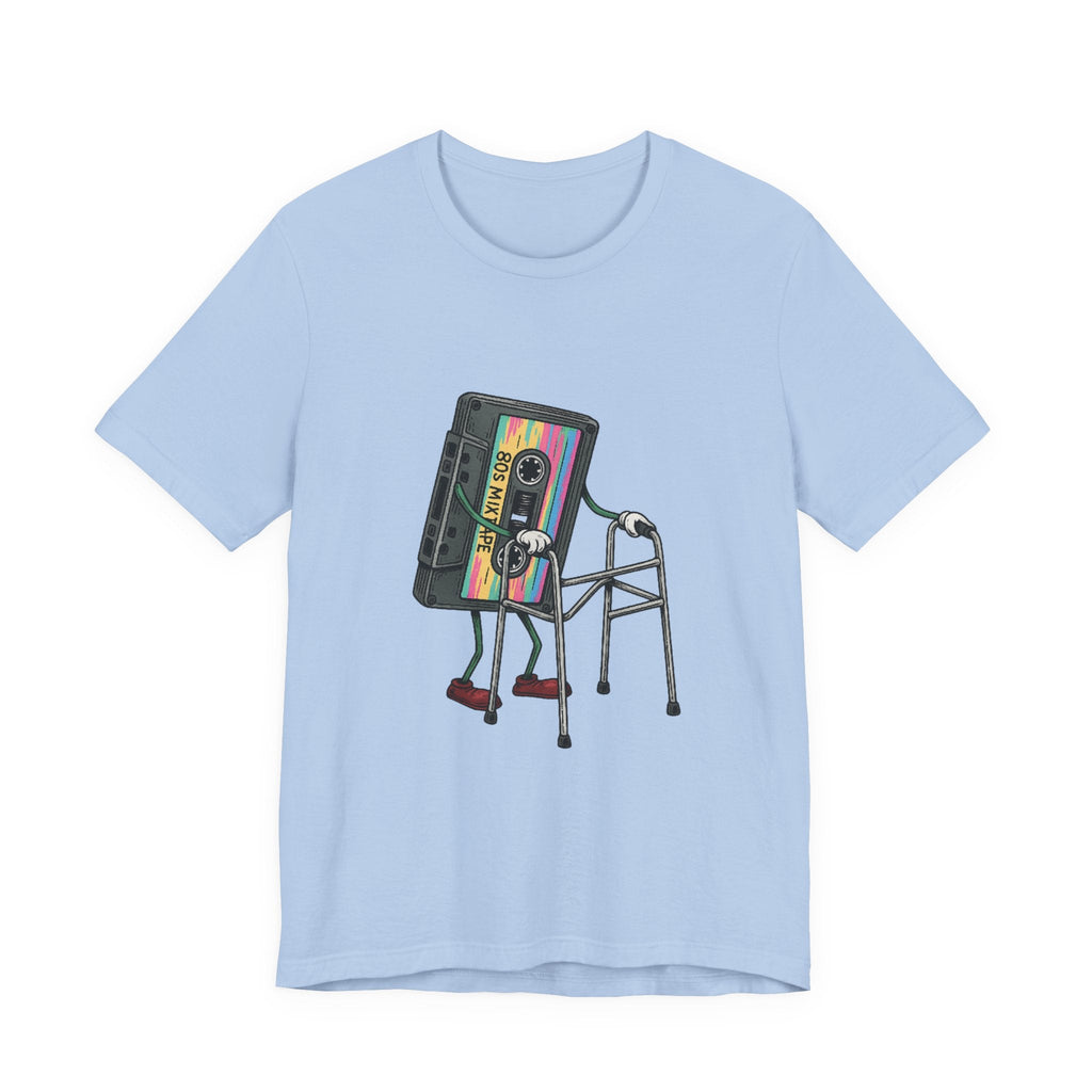 Cassette Tape T-Shirt, 80s Retro Music Vintage T Shirt by PopCultureByDesign36