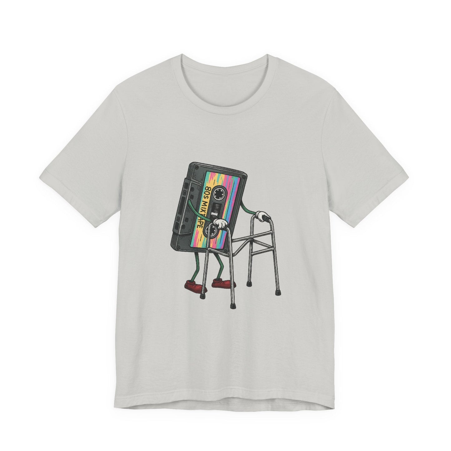Cassette Tape T-Shirt, 80s Retro Music Vintage T Shirt - Popbydesign