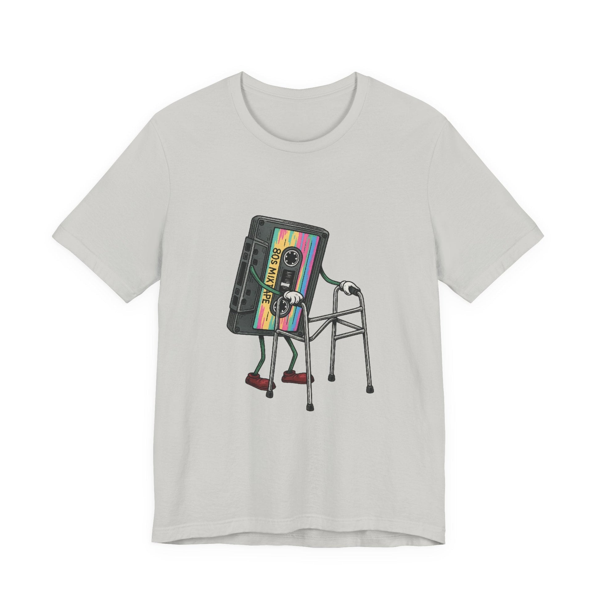 Cassette Tape T-Shirt, 80s Retro Music Vintage T Shirt - Popbydesign