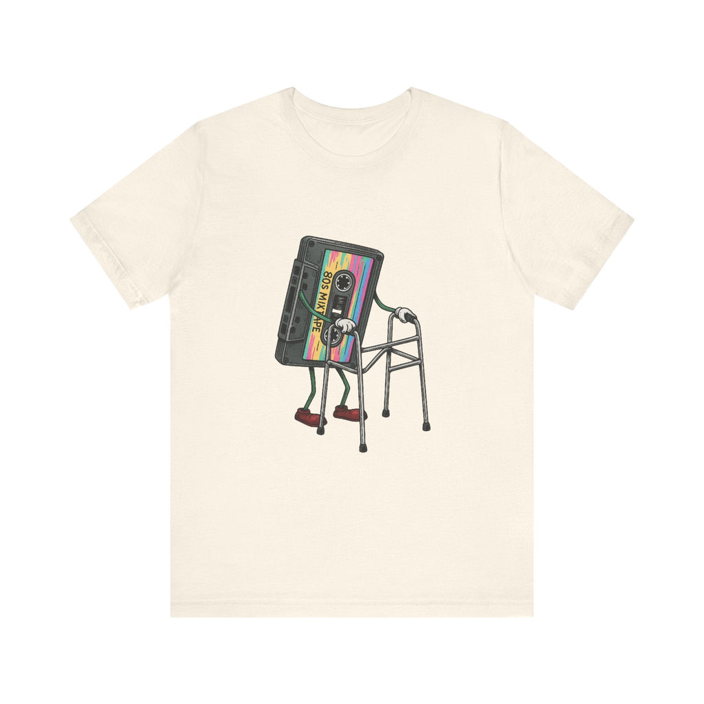 Cassette Tape T-Shirt, 80s Retro Music Vintage T Shirt by PopCultureByDesign36