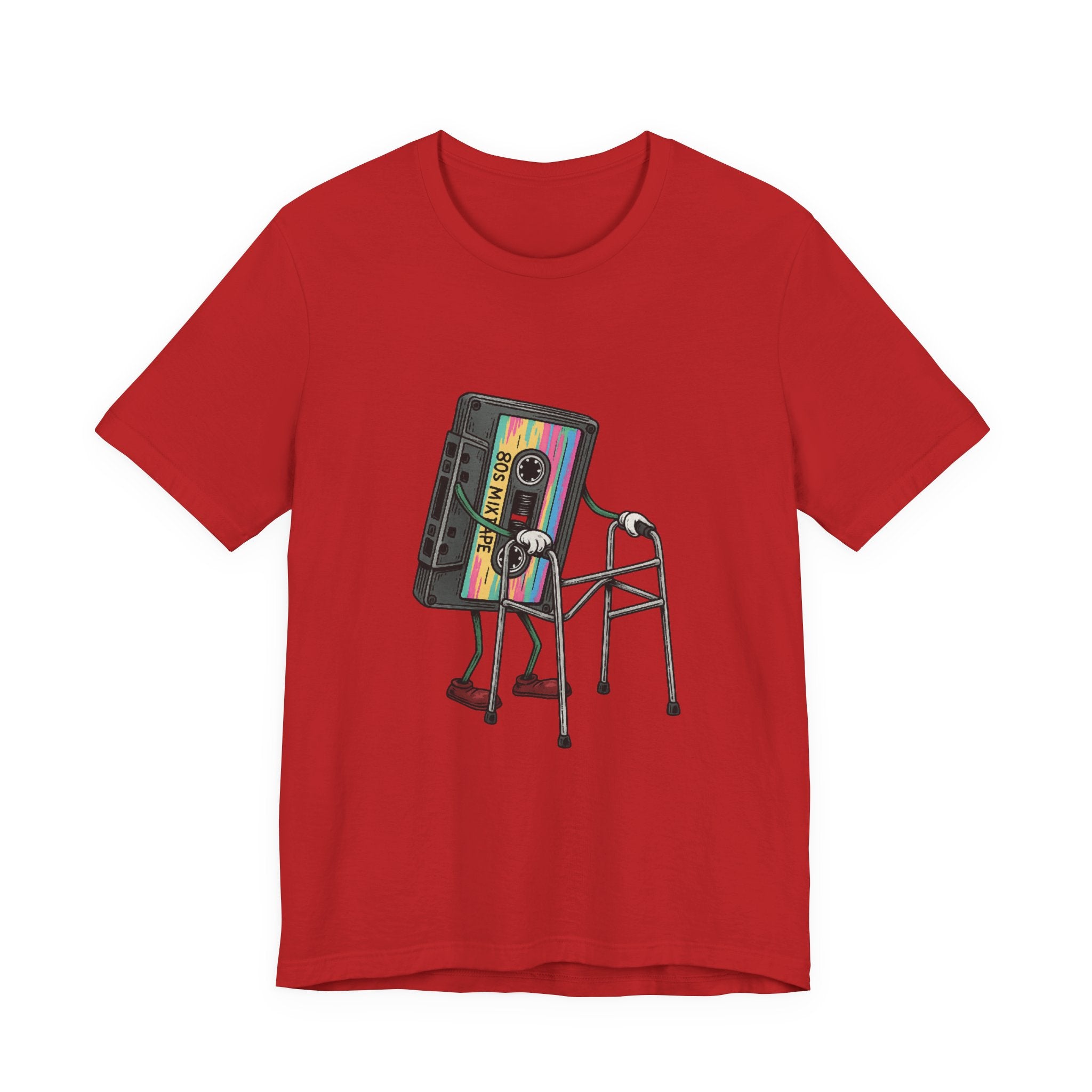 Cassette Tape T-Shirt, 80s Retro Music Vintage T Shirt by PopCultureByDesign36