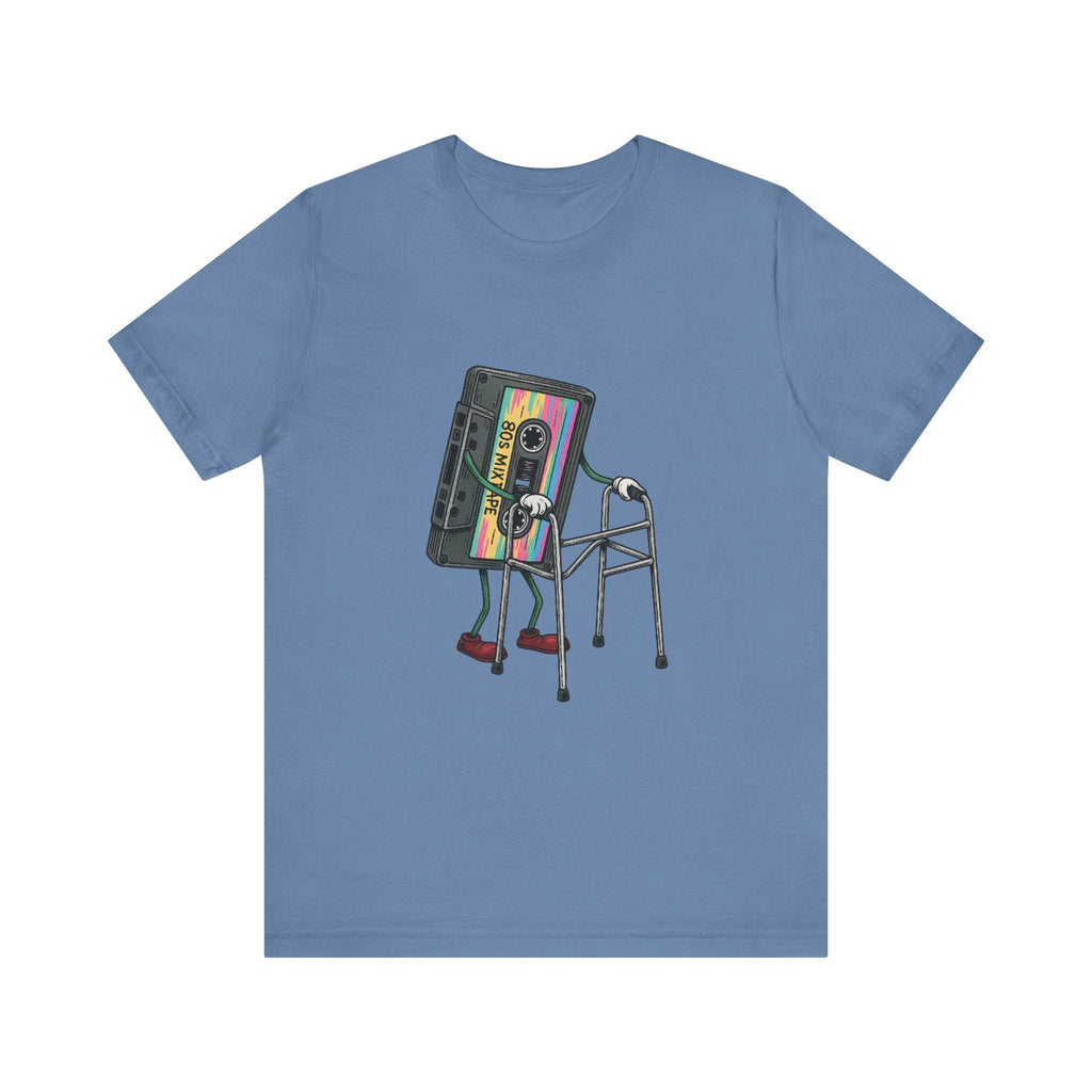 Cassette Tape T-Shirt, 80s Retro Music Vintage T Shirt by PopCultureByDesign36