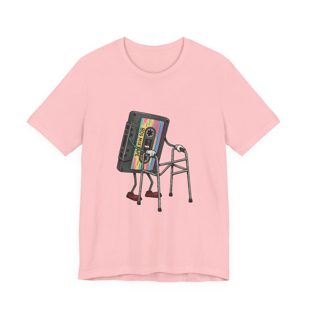 Cassette Tape T-Shirt, 80s Retro Music Vintage T Shirt by PopCultureByDesign36