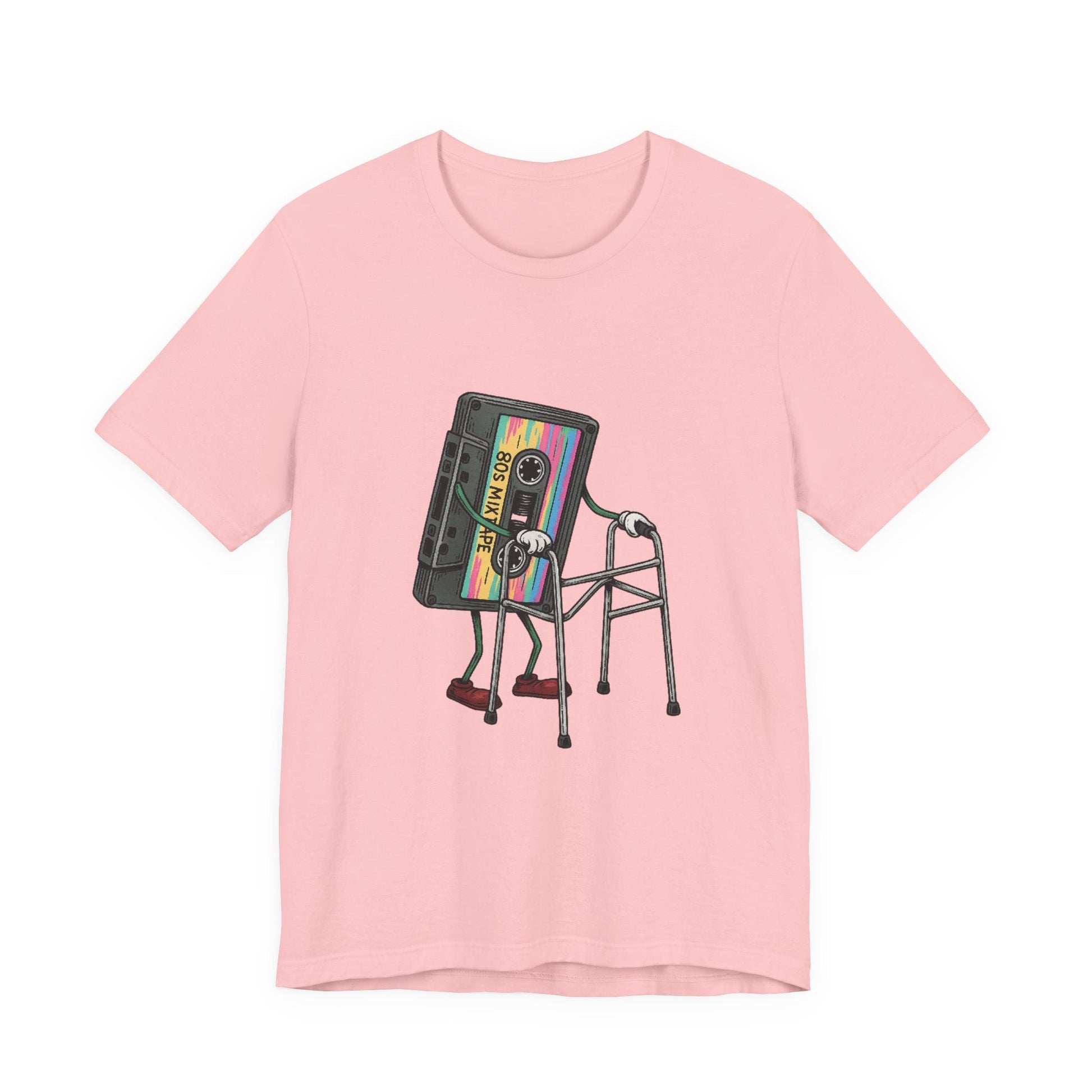 Cassette Tape T-Shirt, 80s Retro Music Vintage T Shirt - Popbydesign
