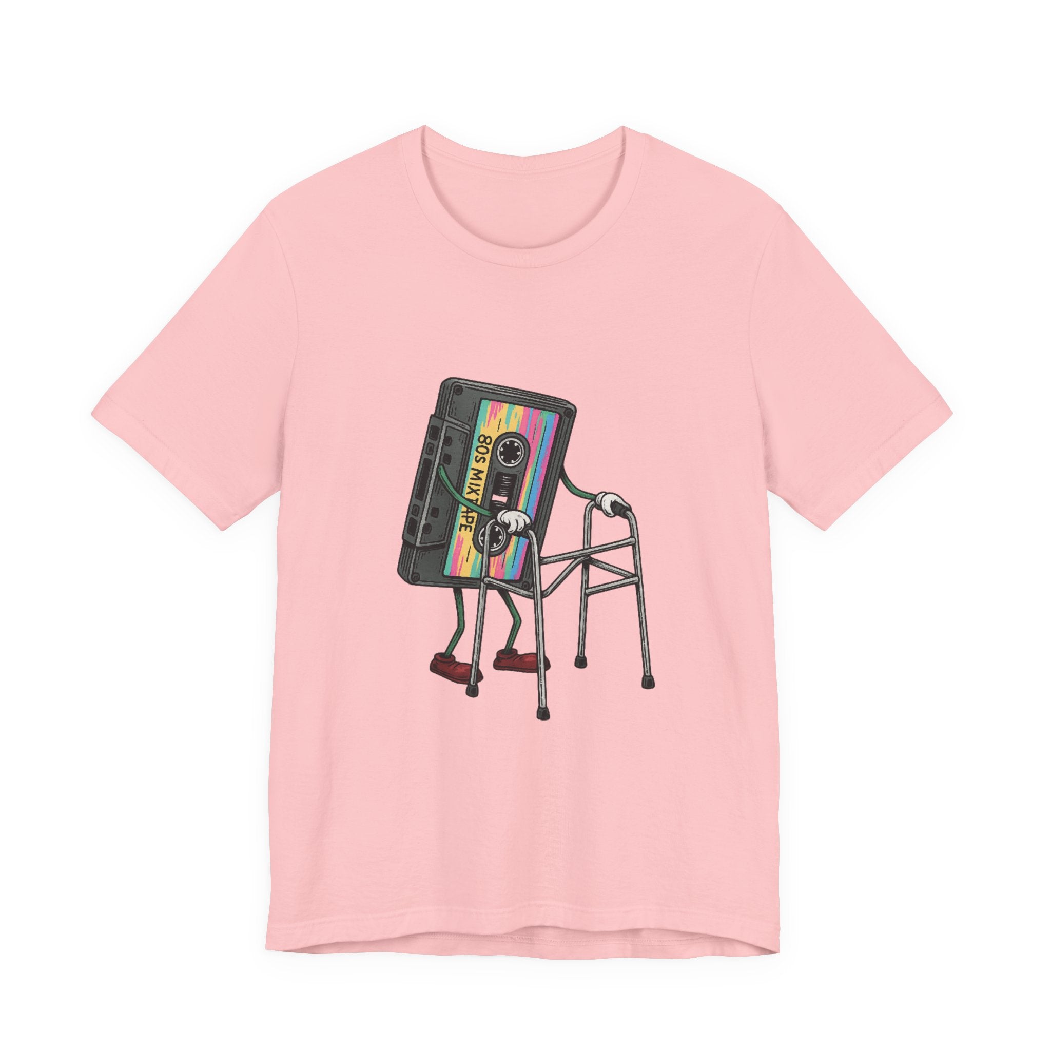 Cassette Tape T-Shirt, 80s Retro Music Vintage T Shirt by PopCultureByDesign36