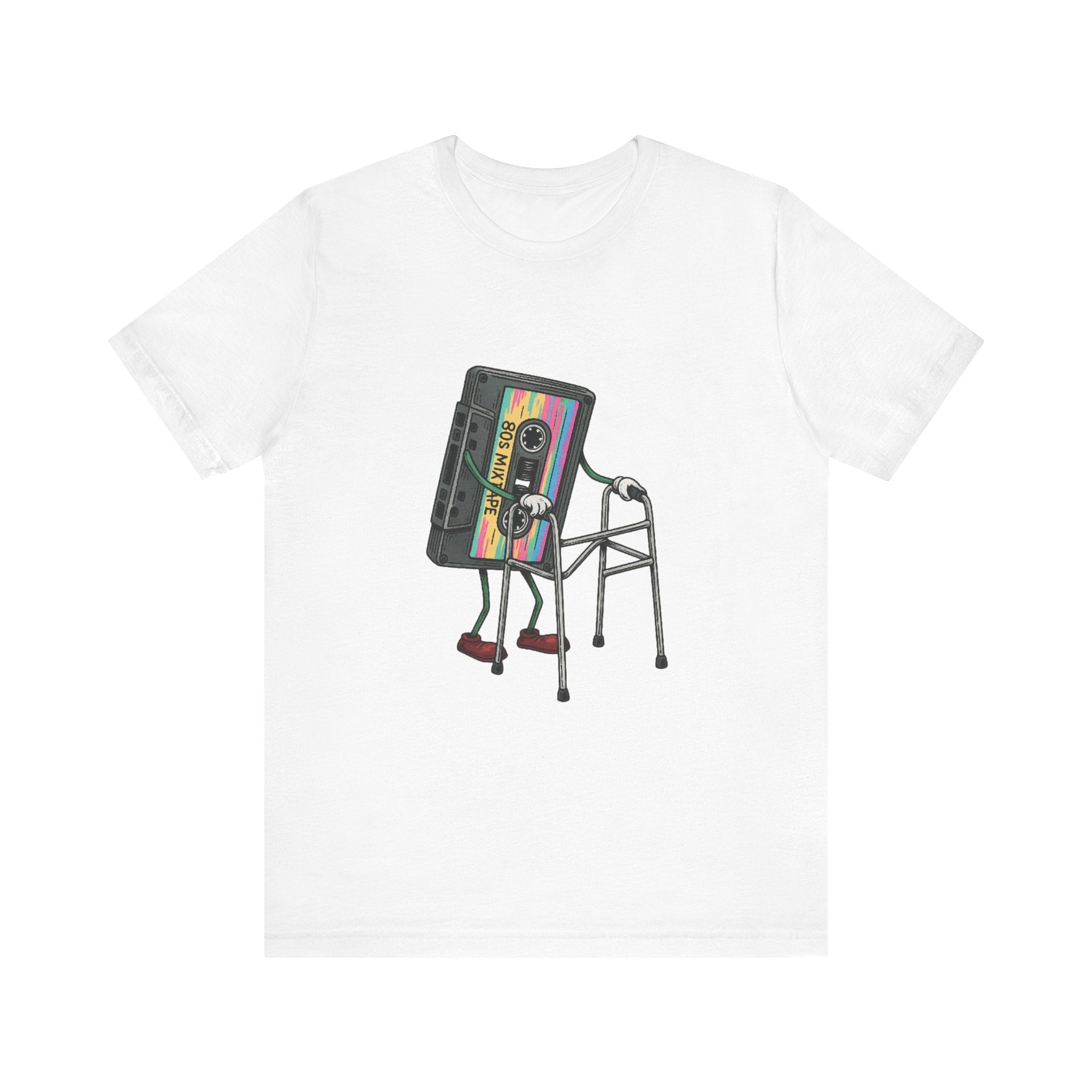 Cassette Tape T-Shirt, 80s Retro Music Vintage T Shirt by PopCultureByDesign36