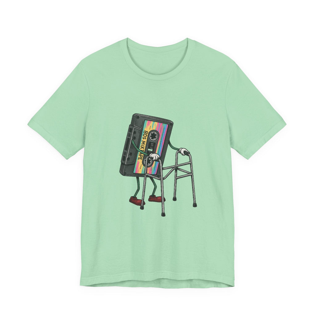 Cassette Tape T-Shirt, 80s Retro Music Vintage T Shirt by PopCultureByDesign36