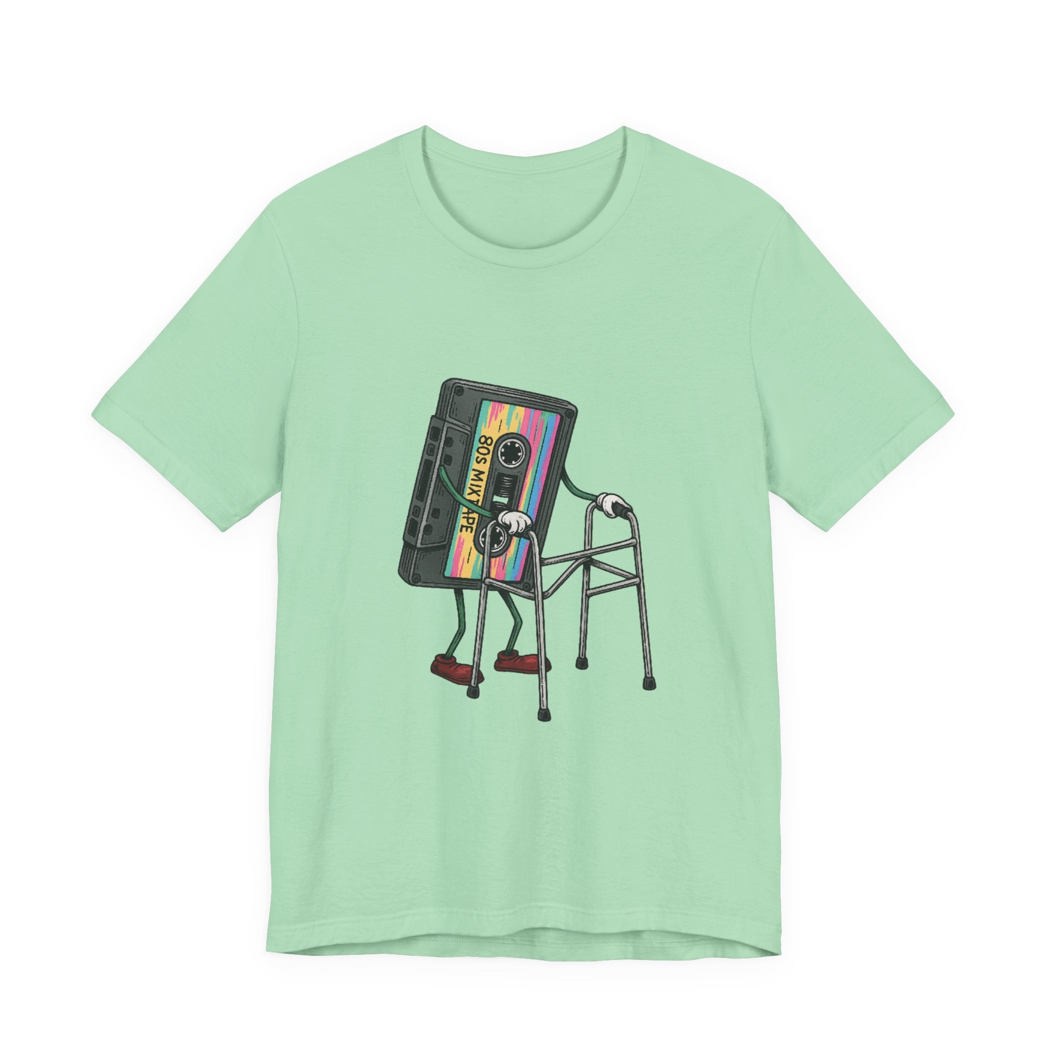 Cassette Tape T-Shirt, 80s Retro Music Vintage T Shirt by PopCultureByDesign36