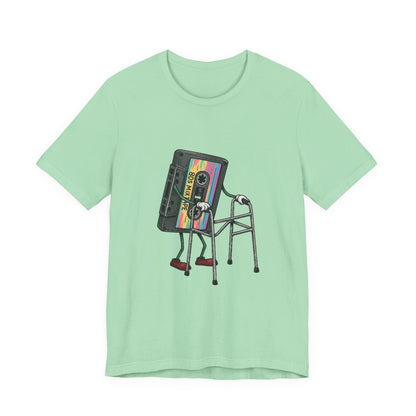 Cassette Tape T-Shirt, 80s Retro Music Vintage T Shirt - Popbydesign