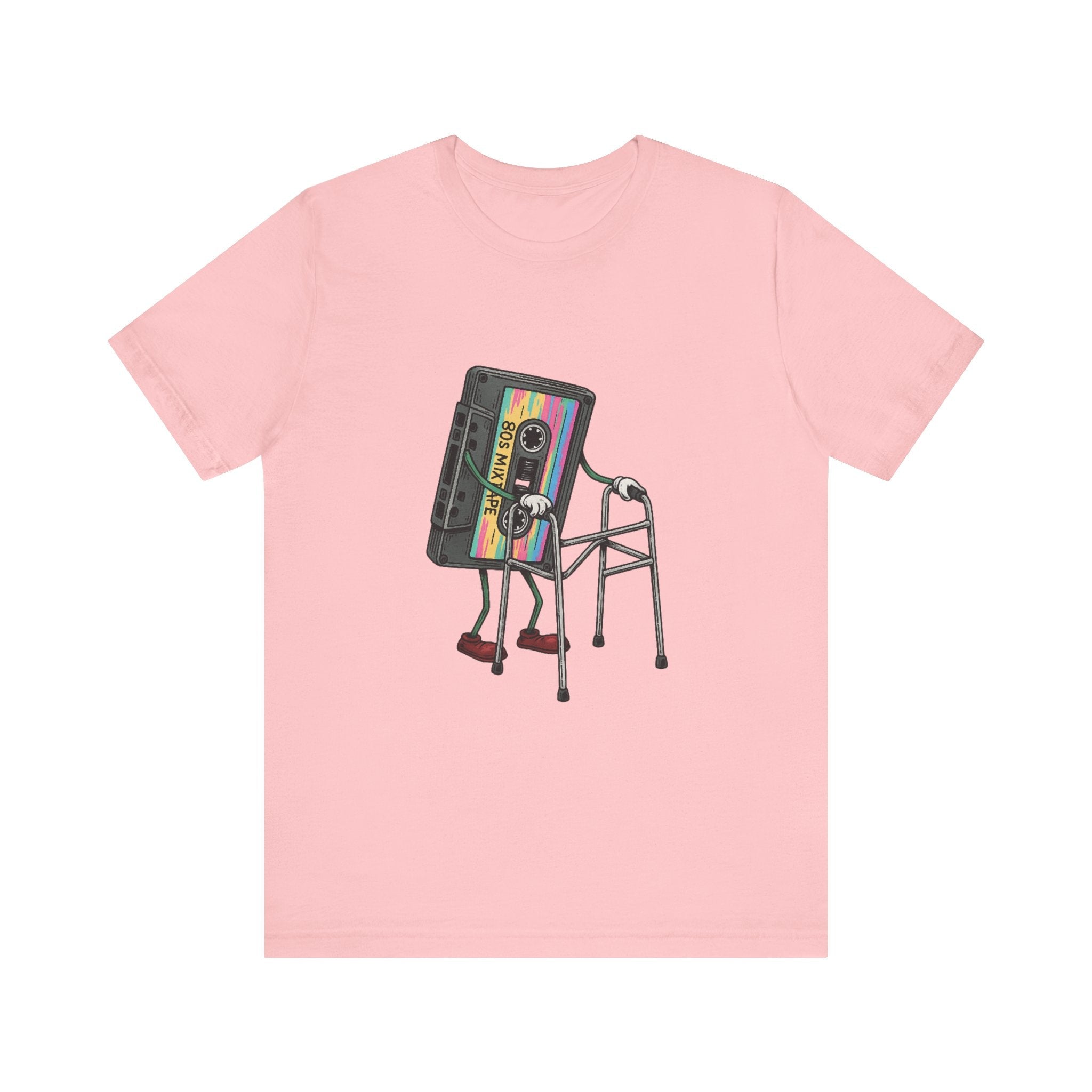 Cassette Tape T-Shirt, 80s Retro Music Vintage T Shirt by PopCultureByDesign36