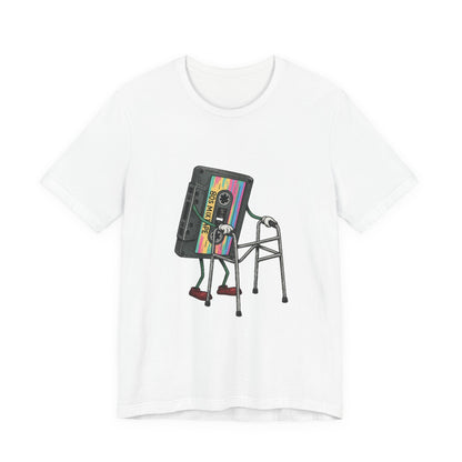 Cassette Tape T-Shirt, 80s Retro Music Vintage T Shirt - Popbydesign