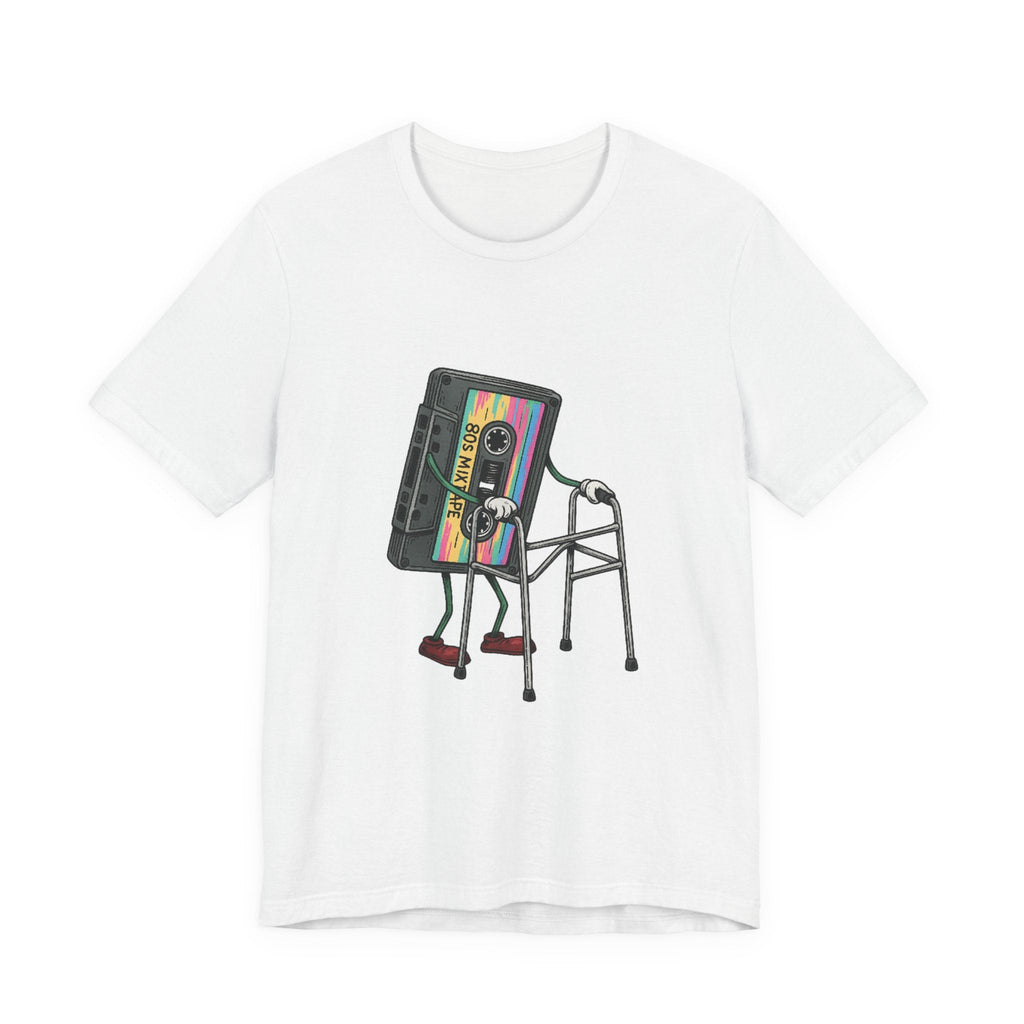 Cassette Tape T-Shirt, 80s Retro Music Vintage T Shirt by PopCultureByDesign36