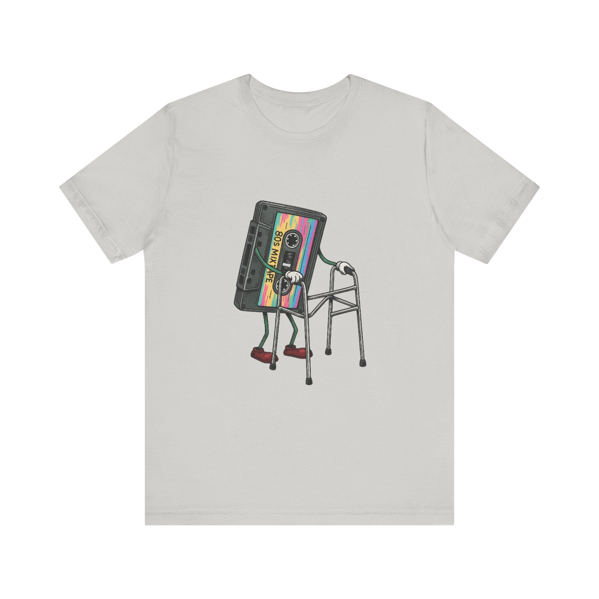 Cassette Tape T-Shirt, 80s Retro Music Vintage T Shirt by PopCultureByDesign36