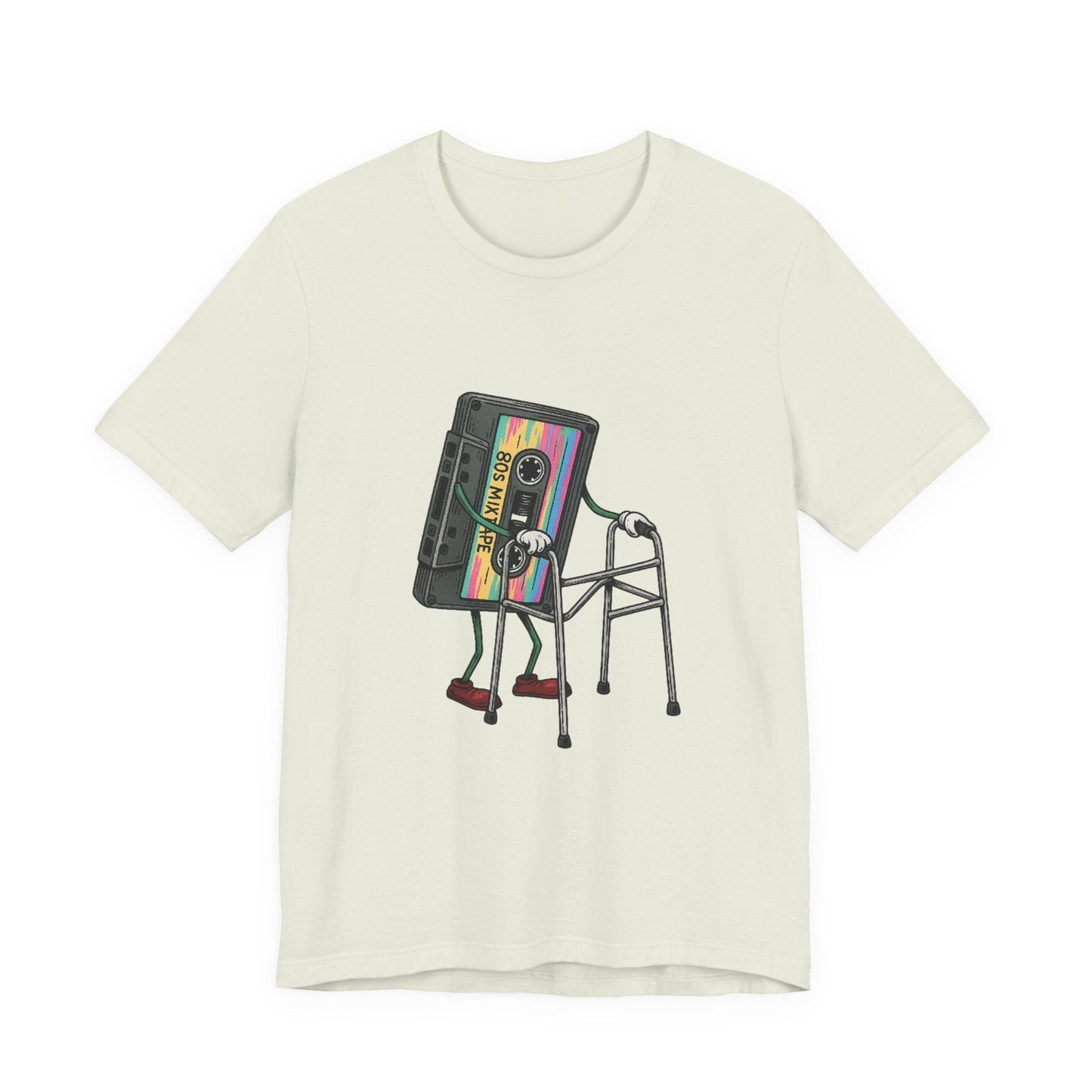 Cassette Tape T-Shirt, 80s Retro Music Vintage T Shirt - Popbydesign