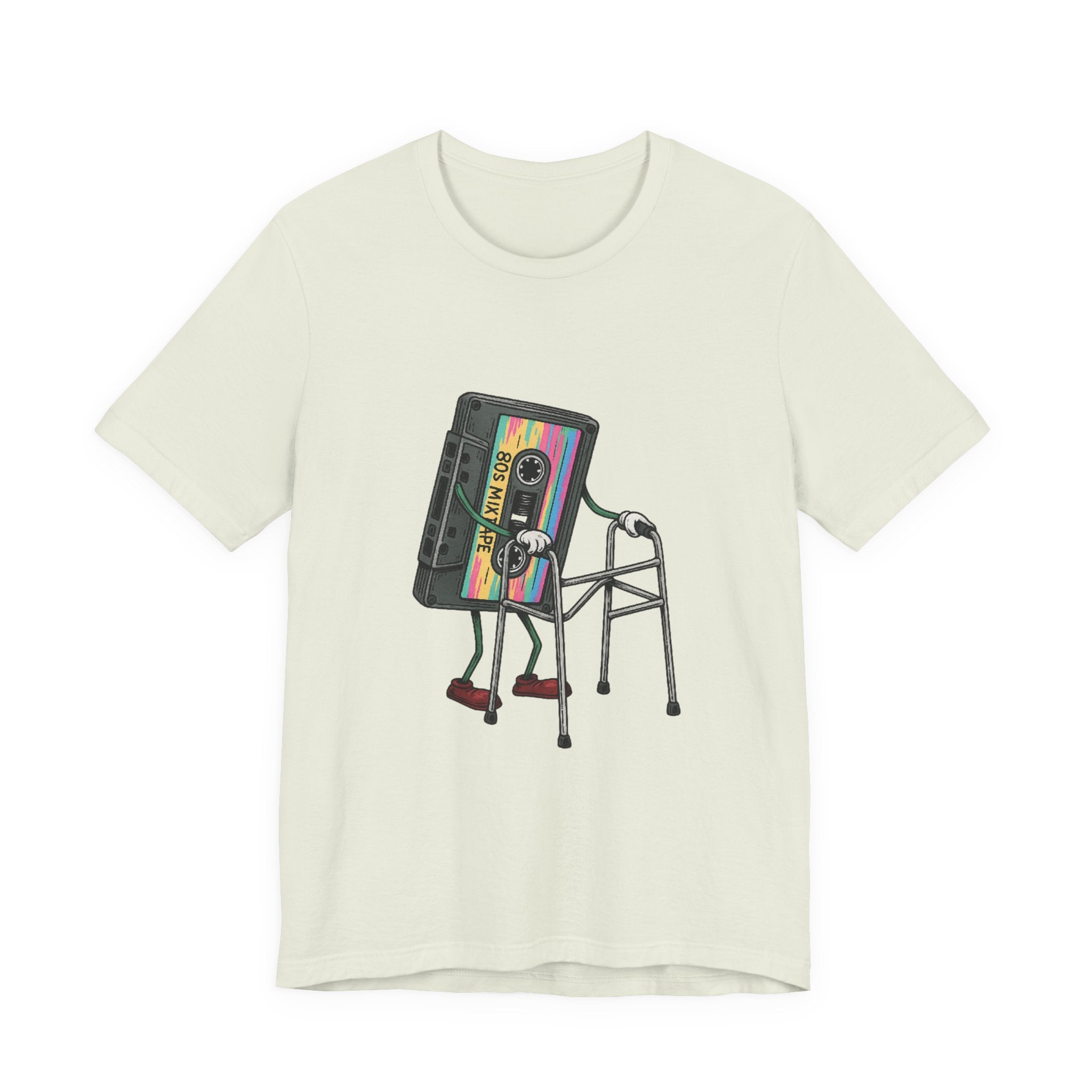 Cassette Tape T-Shirt, 80s Retro Music Vintage T Shirt by PopCultureByDesign36