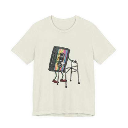 Cassette Tape T-Shirt, 80s Retro Music Vintage T Shirt - Popbydesign
